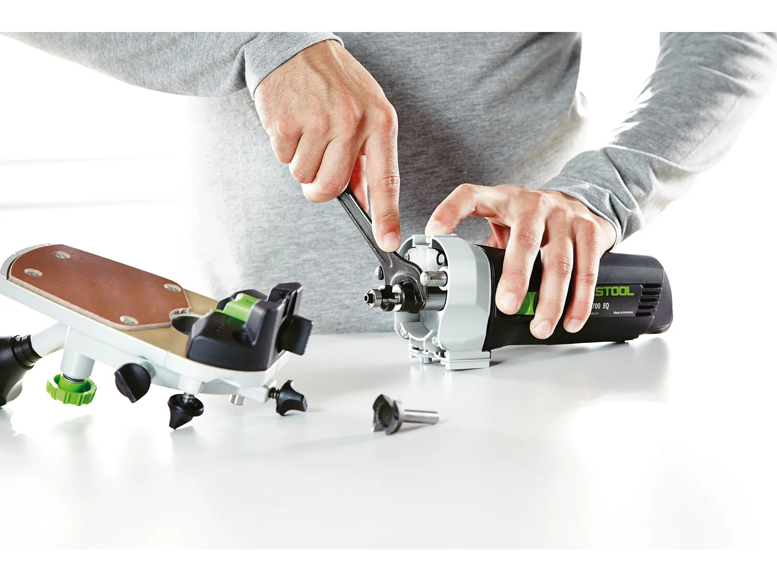 Festool MFK 700 – regulacja głębokości