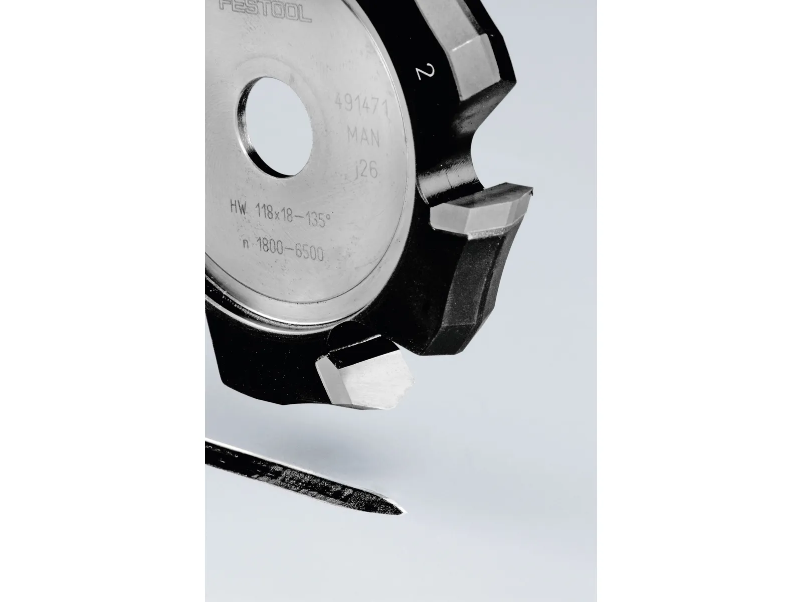Festool 118mm 135 Degree V-groove Cutter for PF1200