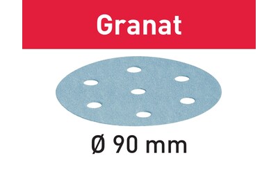 Festool 497373 3-1/2 in. P400-Grit Granat Abrasive Sheet (100-Pack)
