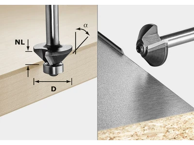 Plane Router Bit S8 HW MFK