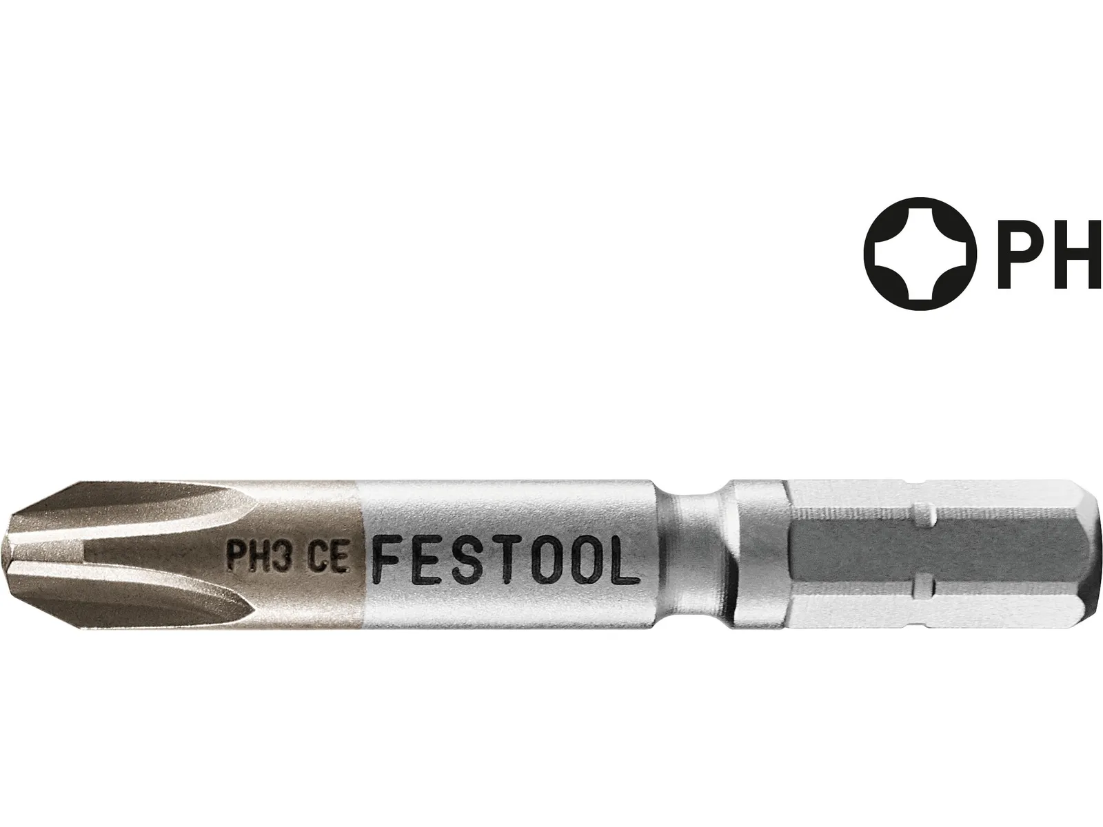 Festool 50mm PH3 Centrotec Screwdriver Bits (2pk)