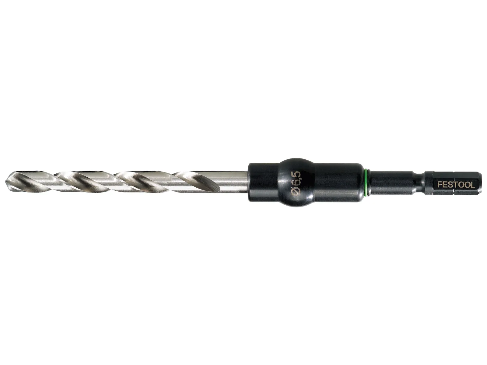 Festool 6.5mm Centrotec HSS Twist Drill Bit &amp; Holder Set for Metal 3pc